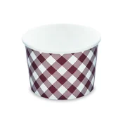 Papirnata skleda (FSC Mix/PE) bela O115mm 500ml `M` [50 kosov]