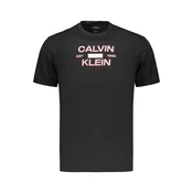 Moška majica s kratkimi rokavi CALVIN KLEIN črne barve