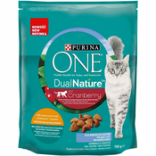 Purina ONE Dual Nature sterilizirana hrana za mačke s govedinom, 8x750 g