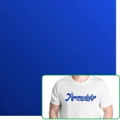 Bambu Lab Matte Heat Transfer Vinyl Sheet - Royal Blue