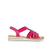 Rieker Sandali V0649-31 Roza
