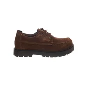 BIRKENSTOCK Čevlji na vezalke Highwood Moc Lace Low N Suede Leather Carafe rjava
