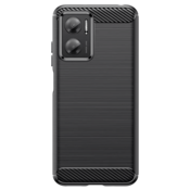 Techsuit - karbonska silikonska maska za Xiaomi Redmi 10 5G - črna