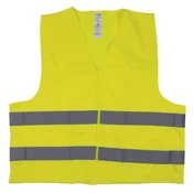 Odsevni jopič Donau Safety - rumena barva, velikost. S