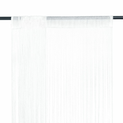 vidaXL Zavese iz nitk 2 kosa 140x250 cm bele barve