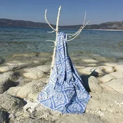 Lessentiel Maison Peškir za plažu 90x170cm Plavi