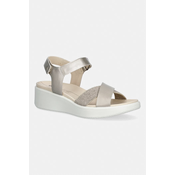 Ecco sandale za žene kožne Flowt Wedge LX W