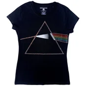 Pink Floyd Dark Side of the Moon Embellished Black M Ženske Majica