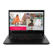 prenosnik ThinkPad X390 Yoga, Intel Core i5 8365U, 1.6GHz, 16GB RAM, 256 GB SSD, 13.3 FHD, Intel HD 620, Cam, Win 10 | Črna | 1920 x 1080, (21124185)