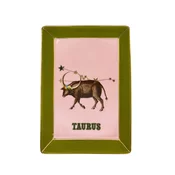 Yvonne Servirni krožnik Zodiac 16,5x12cm/Taurus-Bik/porcelan, (5000255226)