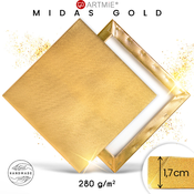 ARTMIE MIDAS zlato slikarsko platno na okvirju (platno za)