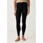HUGO pajkice ženske z viskozo THERMAL LEGGINGS