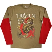 Trivium Kirisute Gomen (Back & Sleeve Print) Green & Red M Majica