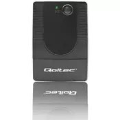 Qoltec Qoltec 53773 neprekinjeno napajanje (UPS) Line-Interactive 0.85 kVA 480 W 1 AC vtičnica