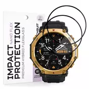2-Pack zaščitnih folij 3D Full Body Techsuit Nano Flex za Amazfit T-Rex 3 Pro 48mm