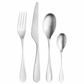 Set jedilnega pribora DROP SATIN, set 24 kosov, srebrna, darilna škatla, Pintinox