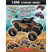 Monster Jam Sticker Slam