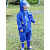 rain jumpsuit reina blue