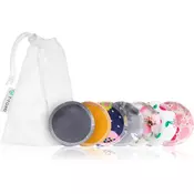 T-TOMI Make-up Removal Pads Set Soft 1 Week perive blazinice za uklanjanje šminke COLOUR + Laundry Wash Bag 7 kom