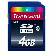 Transcend SDHC 4GB Class 10Transcend SDHC 4GB Class 10