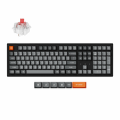 Keychron Keychron K10 Max Brezžična Mehanska Tipkovnica, Bluetooth/2.4 GHz, Hot-Swap, Super Red Switch, US Layout, K10M-H1, (21733740)