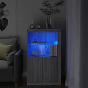Bocni ormaric s LED svjetlima boja hrasta sonome