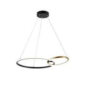 Rabalux Visilica Emilion, LED 36W, 2150lm, 4000K, 62cm, Crna