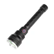 Aluminijasta svetilka PNI Adventure F410, z 10W LED, 700 lumnov, do 250 m, IP44, USB Type C, priložene baterije 3000mAh