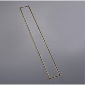 Kanaleta mat zlatnoj boji (brušeno zlato) 80 cm ili 60 cm | EYN GBK1004
