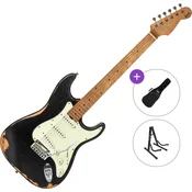 PSD Guitars STC-300R Basic SET Black Električna kitara