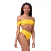NEBBIA Miami Retro Bikini Top Yellow