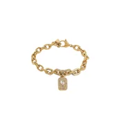 GUESS Zapestnica CRYSTAL LOVE zlata