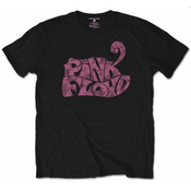 Pink Floyd Swirl Logo Black Mens T Shirt Size: M