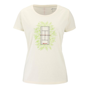 Ženska majica Babolat Exercise Message Tee Cannoli Cream S