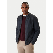 Milestone Usnjena jakna Nevio 612203 60780 Mornarsko modra Regular Fit