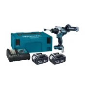 MAKITA DHP492RMJ Akumulatorski udarni vijačnik LXT 18V (2 x 4,0Ah + DC18RC + MAKPAC 2)