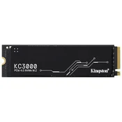 SSD 2TB M.2 80mm PCI-e 4.0 x4 NVMe, Kingston KC3000 (SKC3000D/2048G)