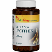 VITAKING Ultra Soy Lecithin, 100 gel kapsul