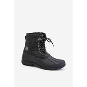 Mens snow boots Lee Cooper Black