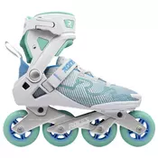 Ženski rolerji Roces R-EVO 84 White/Lake/Azure EUR 39