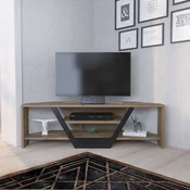 Hanah Home HANAH HOME Sares - Walnut, Black TV omarica, (20867172)