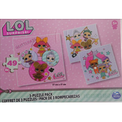 LOL Spin Master L.O.L. Presenečenje! Paket 3 sestavljank (49 kosov x3) (20114661), (21382084)