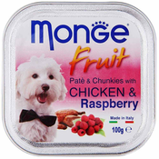 Monge Fruit piletina i malina 100g