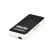 Axagon CRE-X1 USB 2.0 čitač kartica, crna