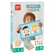 Magnetski set za razvoj vještina, 30 dijelova, APLI Kids Magneti, emocije