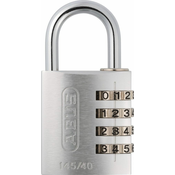 Abus 145/40 obešanka na številke srebrna
