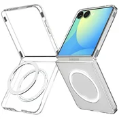 shumee Ovitek za Galaxy Z Flip7 Spigen AirSkin MagFit - ultra tanek, MagSafe, kristalen