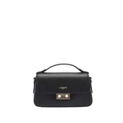 LACOSTE Torba za čez ramo Lacoste Sac Bandouliere Champs Elysees Noir črna