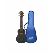 Flight TUS35 Black Travel Soprano Ukulele