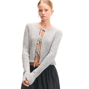 Cropp - Kardigan - light grey